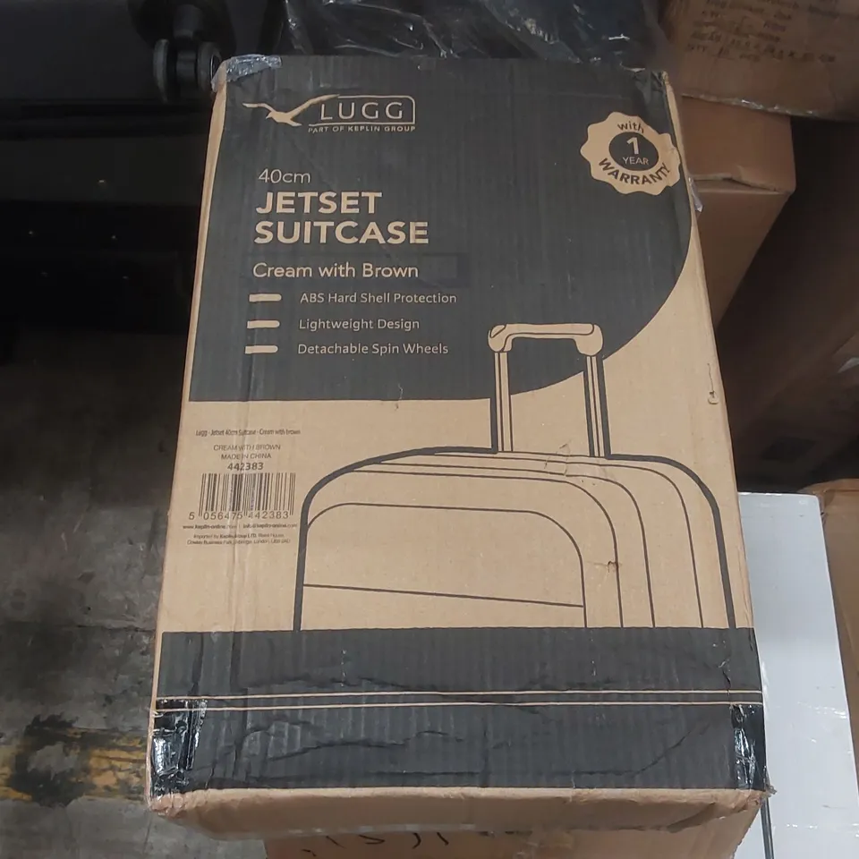 BOXED LUGG JETSET TRAVEL SUITCASE 