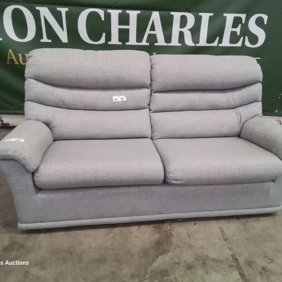 QUALITY BRITISH DESIGNER & MANUFACTURED G PLAN MALVERN THREE SEATER SOFA LIMA DUCK EGG FABRIC 