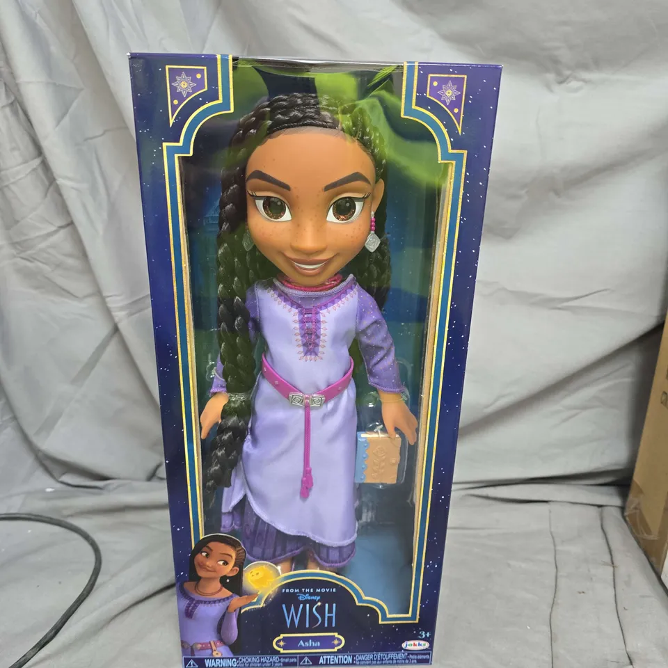 DISNEY WISH ASHA DOLL FROM THE MOVIE WISH – BOXED