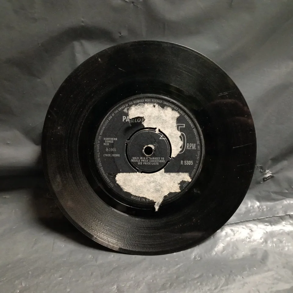 PARLOPHONE 45 RPM 7-INCH VINYL RECORD - THE BEATLES