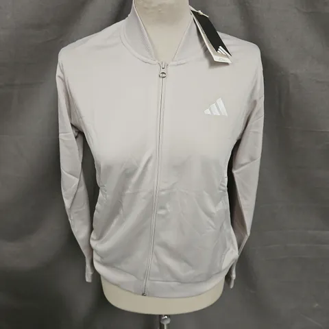 ADIDAS WOMENS 3 STRIPE TRACK TOP IN WONALU SIZE S