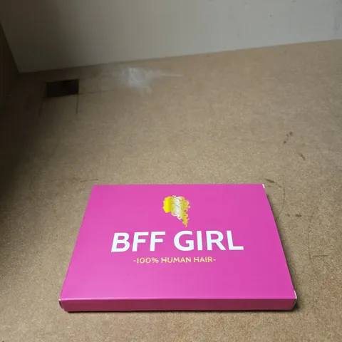 APPROXIMATELY 10 ASSORTED COSMETIC ITEMS INCLUDING BFF GIRL 100% HUMAN HAIR AND EXFOLIATING SHOWER TOWEL