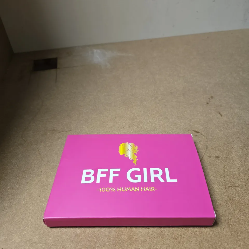 APPROXIMATELY 10 ASSORTED COSMETIC ITEMS INCLUDING BFF GIRL 100% HUMAN HAIR AND EXFOLIATING SHOWER TOWEL