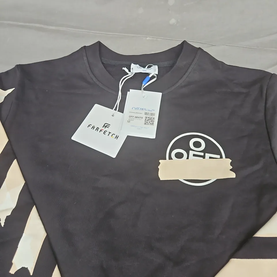 OFF-WHITE SWEATSHIRT - SIZE M