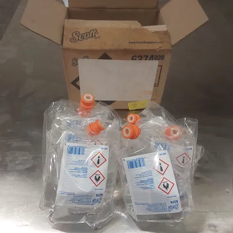 BOX OF 6x 400ML SCOTT TOILET & SURFACE CLEANER