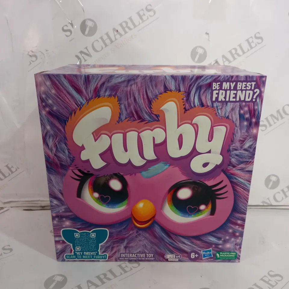 BOXED HASBRO FURBY PURPLE ELECTRONIC PET