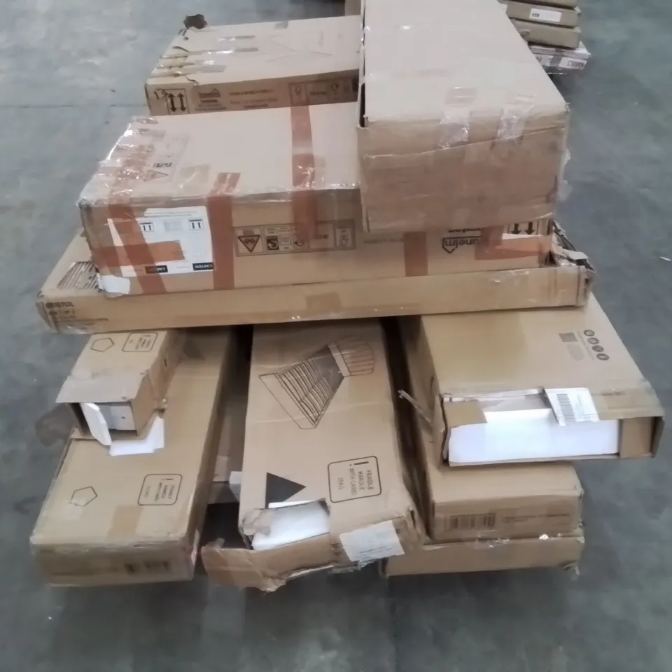 PALLET CONTAINING VARIOUS ASSORTED INCOMPLETE CUSTOMER RETURN ITEMS 