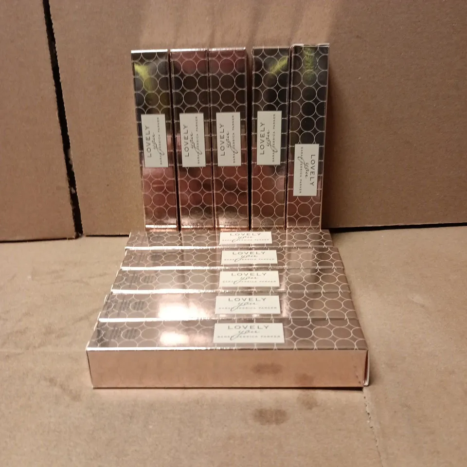 10 X LOVELY YOU 15ML EAU DE PARFUM BY SARAH JESSICA PARKER