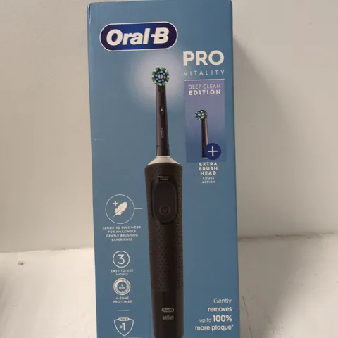 ORAL-B PRO VITALITY DEEP CLEAN EDITION ELECTRIC TOOTHBRUSH β BOXED