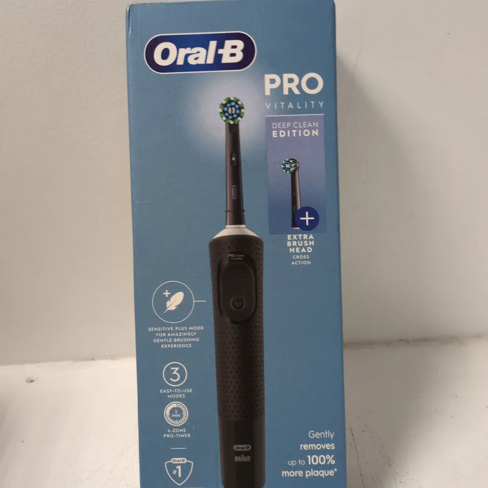 ORAL-B PRO VITALITY DEEP CLEAN EDITION ELECTRIC TOOTHBRUSH – BOXED