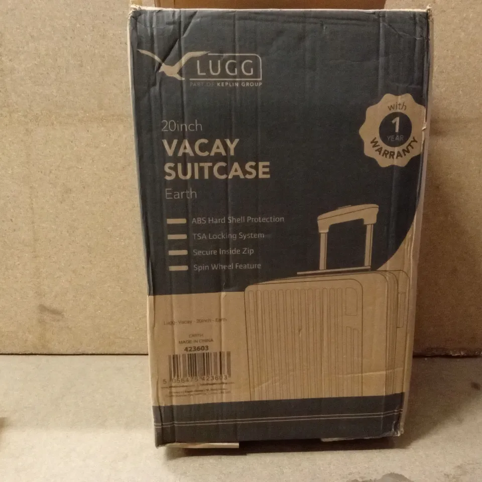 BOXED LUGG - 20INCH VACAY SUITCASE EARTH 