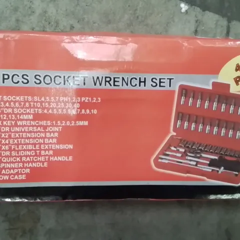 BOXED 46PCS SOCKET WRENCH SET