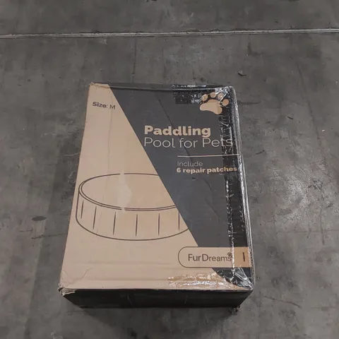 BOXED FURDREAMS PADDLING POOL FOR PETS 