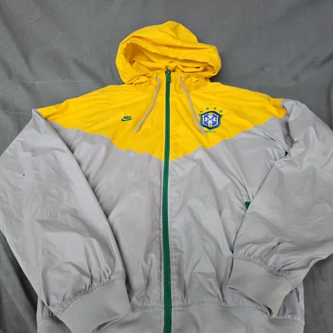 NIKE BRAZIL WINDBREAKER JACKET – UK S
