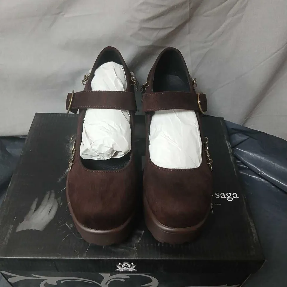 KOI X TWILIGHT SAGA TIRA BROWN MARY JANE SHOES – SHAPESHIFTER EDITION, UK3
