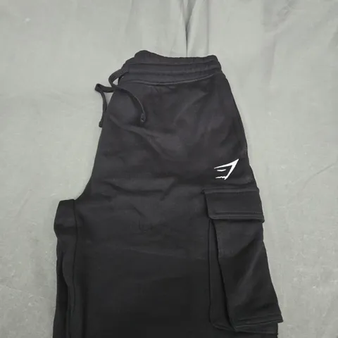 GYMSHARK CREST CARGO JOGGERS SIZE SMALL