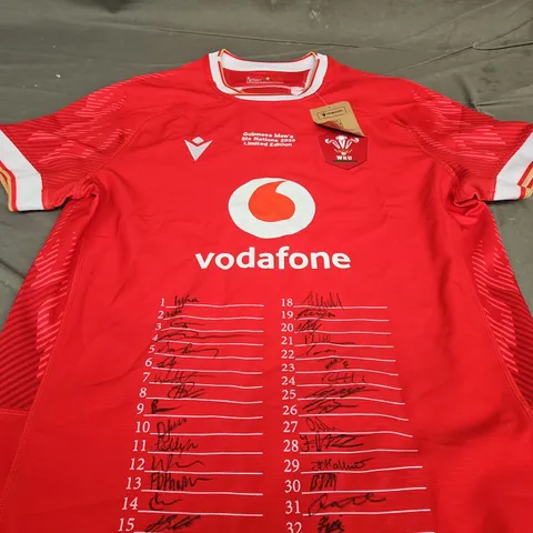 MACRON WRU SIGNED SHIRT HOME 24/25 SLIM FIT - XL