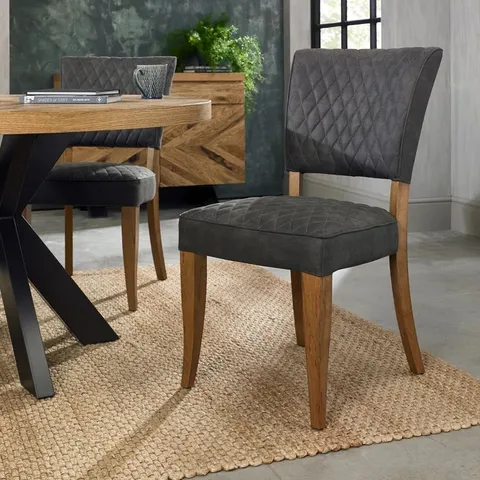 BOXED MAGALLANES SIDE CHAIR IN DARK GREY