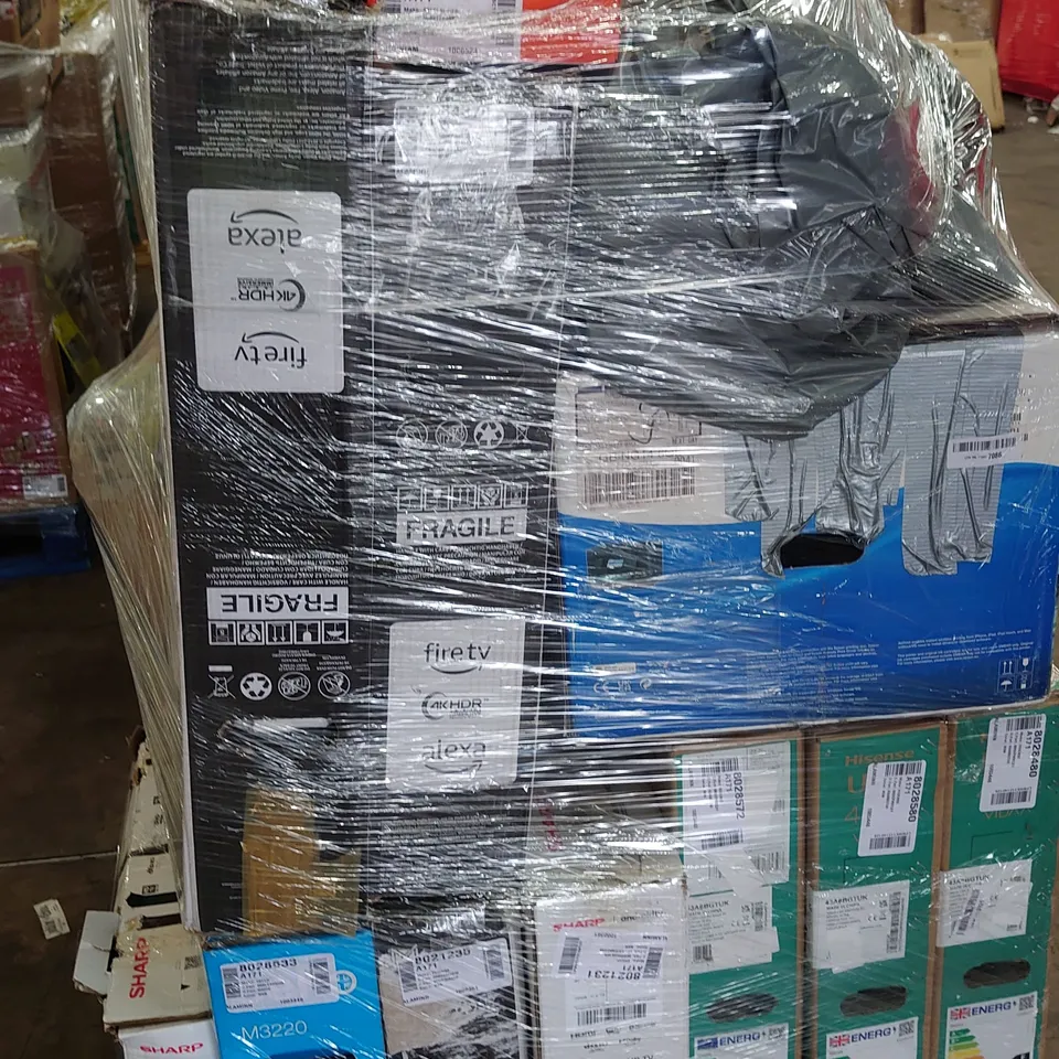 PALLET OF APPROXIMATELY 18 ASSORTED TELEVISIONS TO INCLUDE