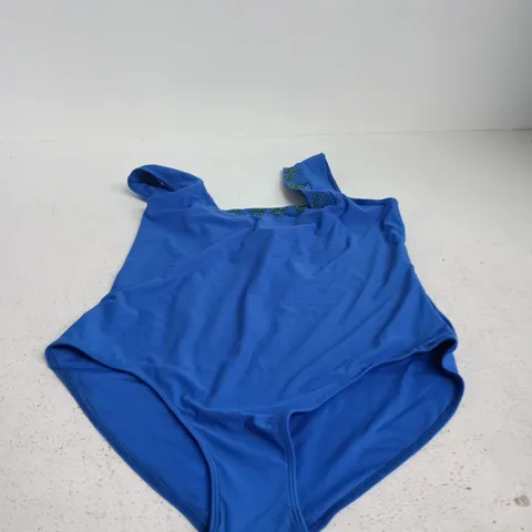 SASSI SWIMWEAR BLUE ONE-PIECE SWIMSUIT