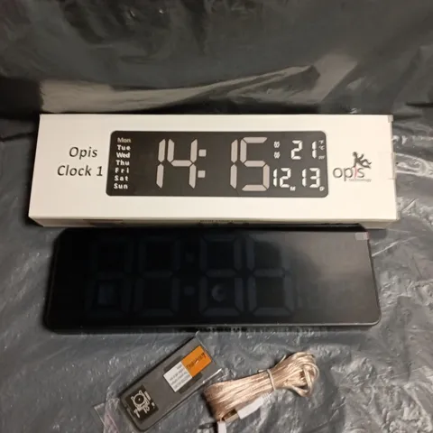 BOXED OPIS TECHNOLOGY CLOCK 1 