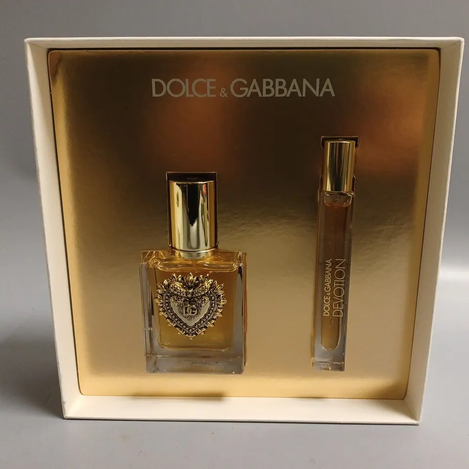 BOXED DOLCE & GABBANA DEVOTION EAU DE PARFUM 50ML GIFT SET