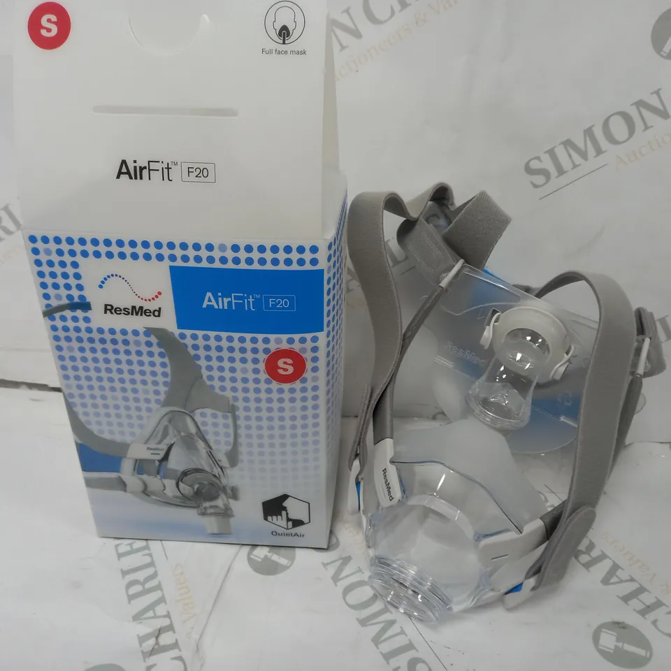 BOXED RESMED AIRFIT F20 MASK - SMALL