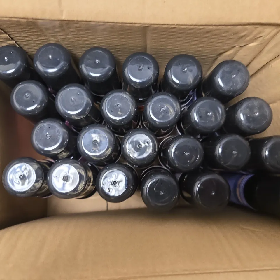 APPROXIMATELY 20 ASSORTED MATRIX BLOW DRY SPRAYS TO INCLUDE HOT PINK, STONEWASHED DENIM, GOLDEN BLONDE, ETC - COLLECTION ONLY