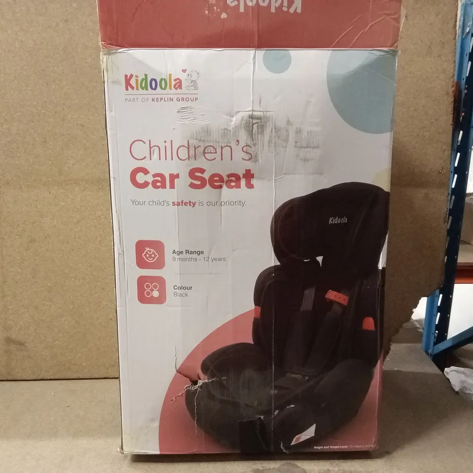 KIDOOLA CHILDREN'S CAR SEAT 