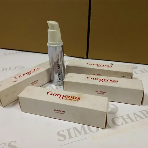 LOT OF APPROX 4 BOXED GORGEOUSE COSMETICS BB CREAM