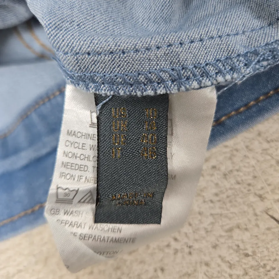 RUTH LANGFORD DENIM JACKET – UK 14 (US 10)