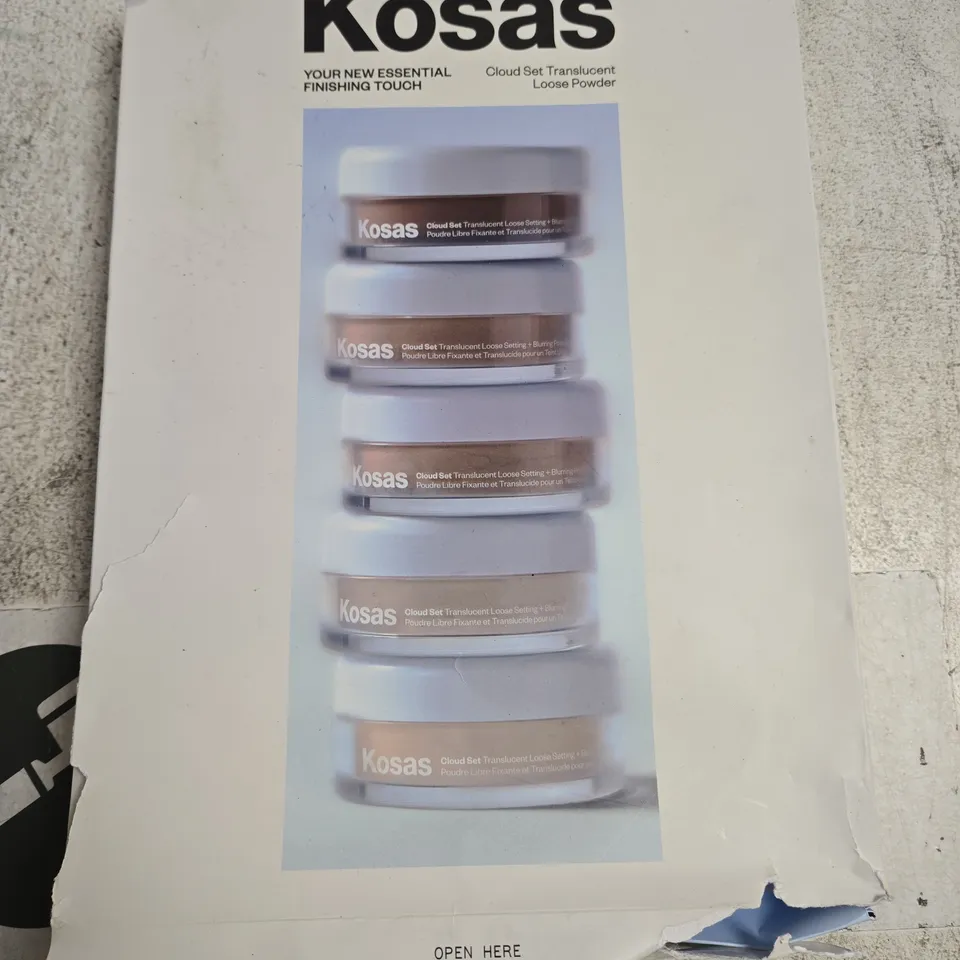 BOXED KOSAS CLOUD TRANSLUCENT LOOSE POWDER SET