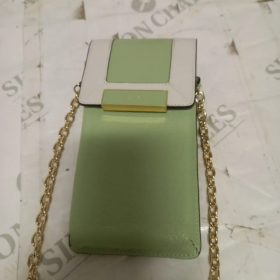 RADLEY LONDON MINI GREEN PURSE - WITH STRAPS 