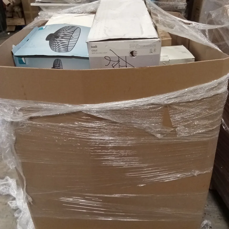 PALLET OF APPROXIMATELY 20 ASSORTED INDOOR LIGHTING PRODUCTS