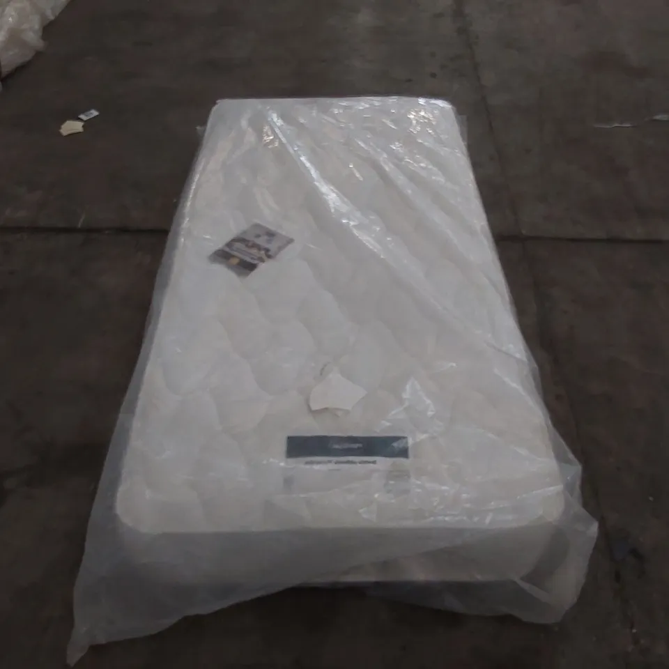QUALITY BAGGED SILENTNIGHT MIRACOIL DOUBLE-SIDED 90CM SINGLE MATTRESS 