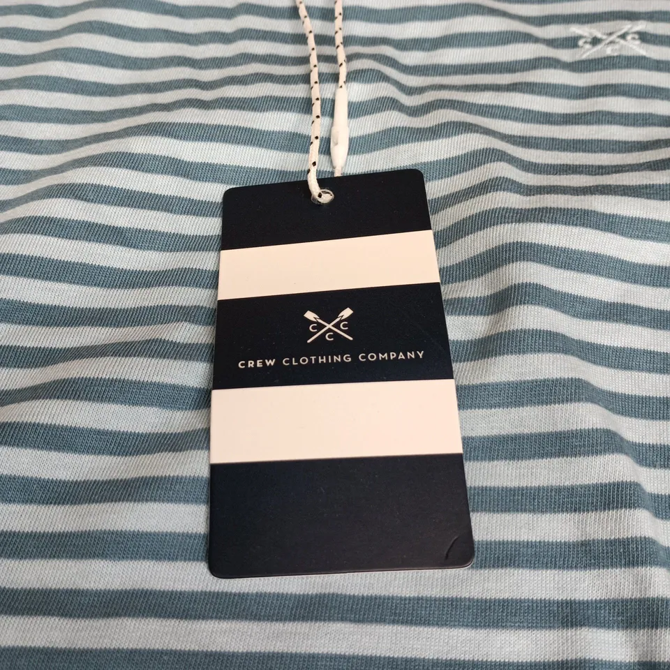 CREW CLOTHING COMPANY LS TONAL STRIPE TOP SIZE 12 TAGGED
