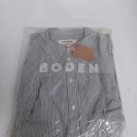 BODEN ELLIE COTTON MAXI SHIRT DRESS – SIZE 14R