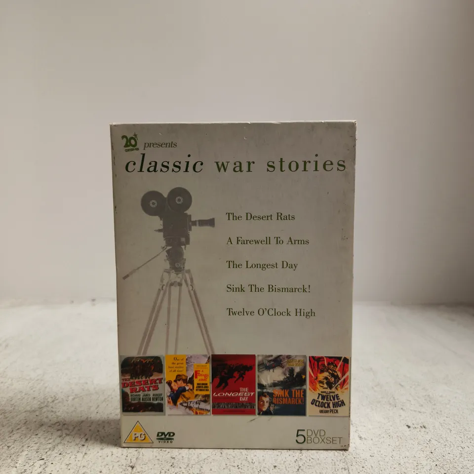 CLASSIC WAR STORIES 5-DVD BOX SET