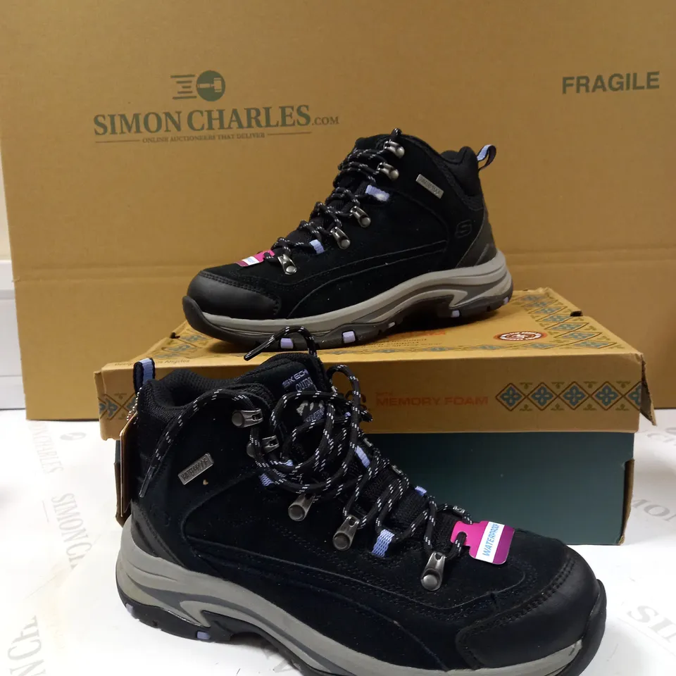 SKECHERS TREGO ALPINE TRAIL WATERPROOF BOOT SIZE 5.5