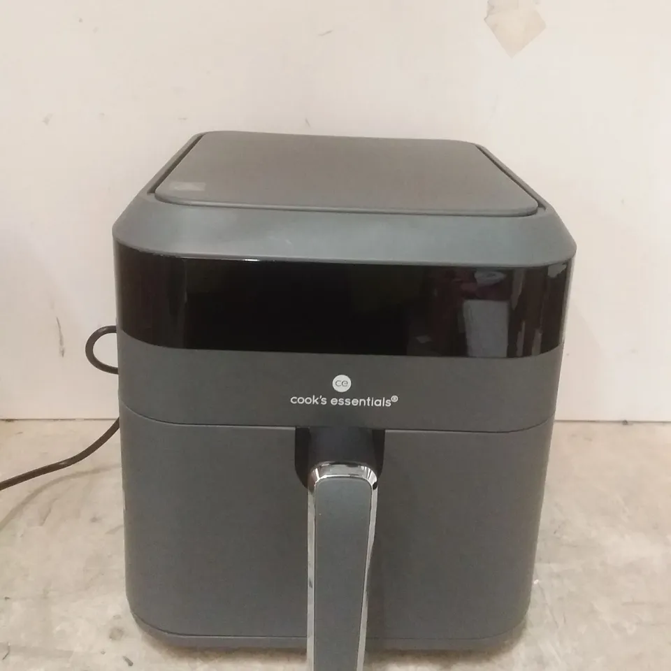 BOZED COOKS ESSENTIALS GREY AIR FRYER 