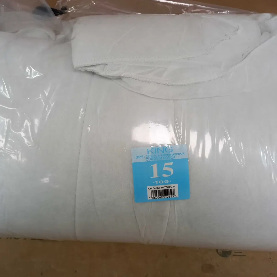 DUVET KINGSIZE 15 TOG 