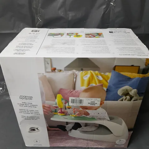 BOXED MAMAS & PAPAS BABY SNUG PLAY SEAT