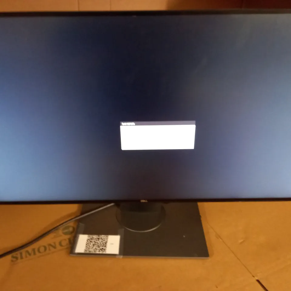 DELL 27" U2717D FLAT PANEL MONITOR WITH ADJUSTABLE STAND - COLLECTION ONLY