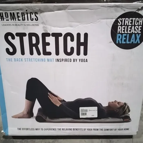 BOXED HOMEDICS STRETCH THE BACK STRETCHING MAT INSPIRED BY YOGA 