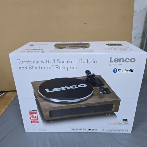 LENCO LS-410WA TURNTABLE WITH BUILT-IN SPEAKERS – BLUETOOTH