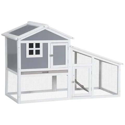 BOXED RABBIT HUTCH