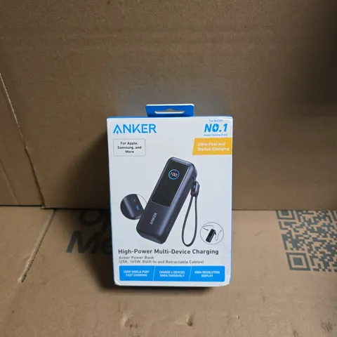 ANKER HIGH-POWER MULTI-DEVICE CHARGING POWER BANK – BOXED