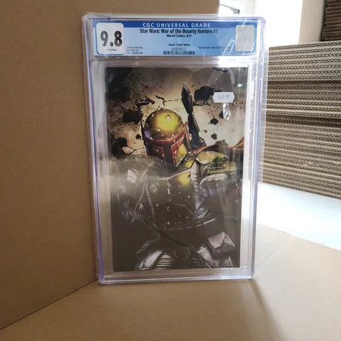 CGC UNIVERSAL GRADE 9.8 STAR WARS: WAR OF THE BOUNTY HUNTER #1 MARVEL COMICS, 8/21 SEALED