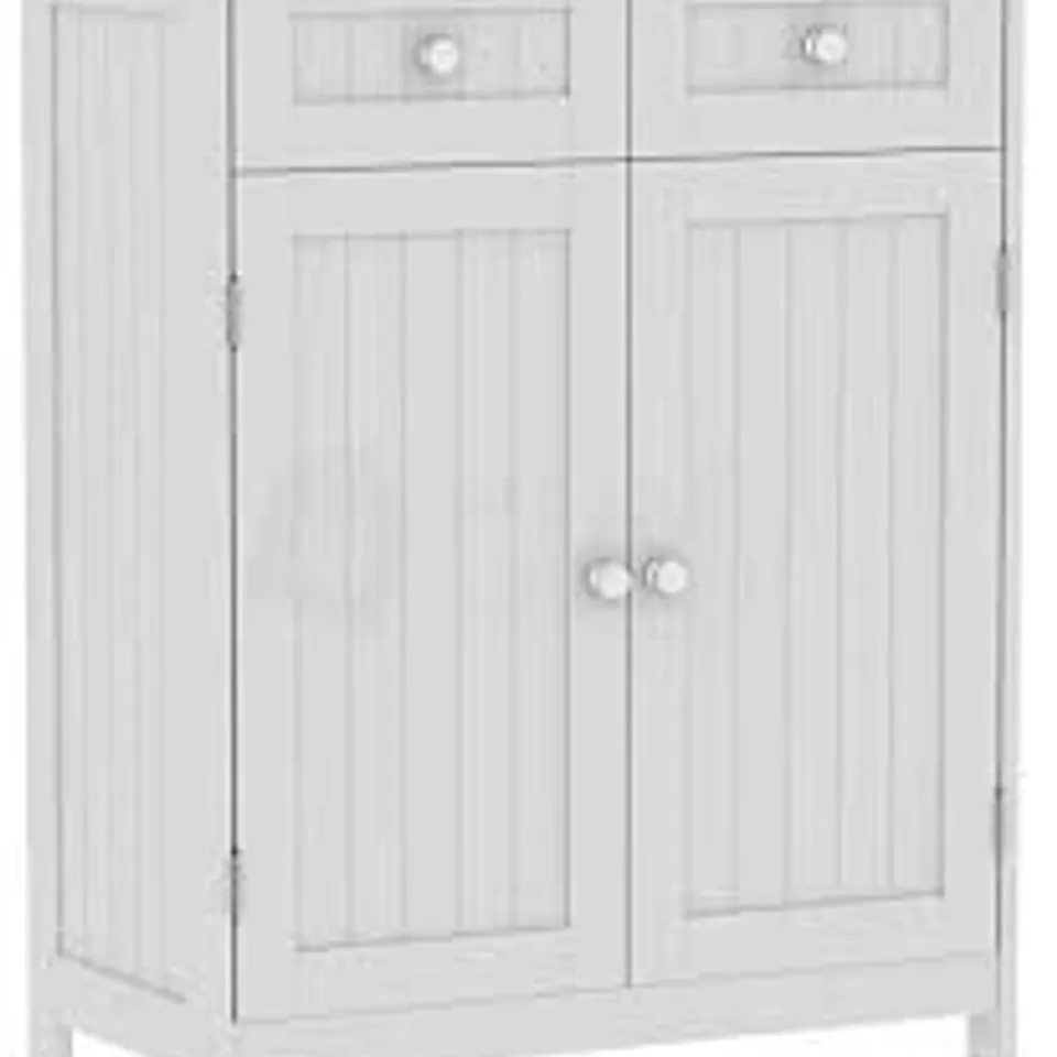 BOXED MILANO 60CM W x 75CM H x 30CM D FREE-STANDING BATHROOM CABINET (1 BOX)