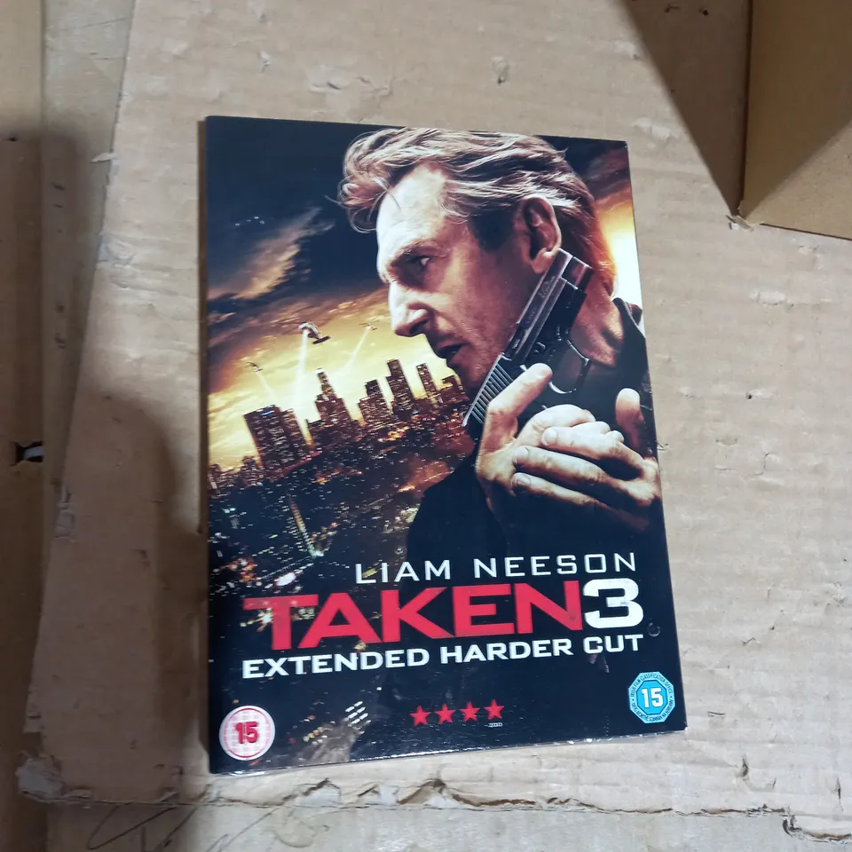 LOT OF APPROX 18 'TAKEN 3' DVDS